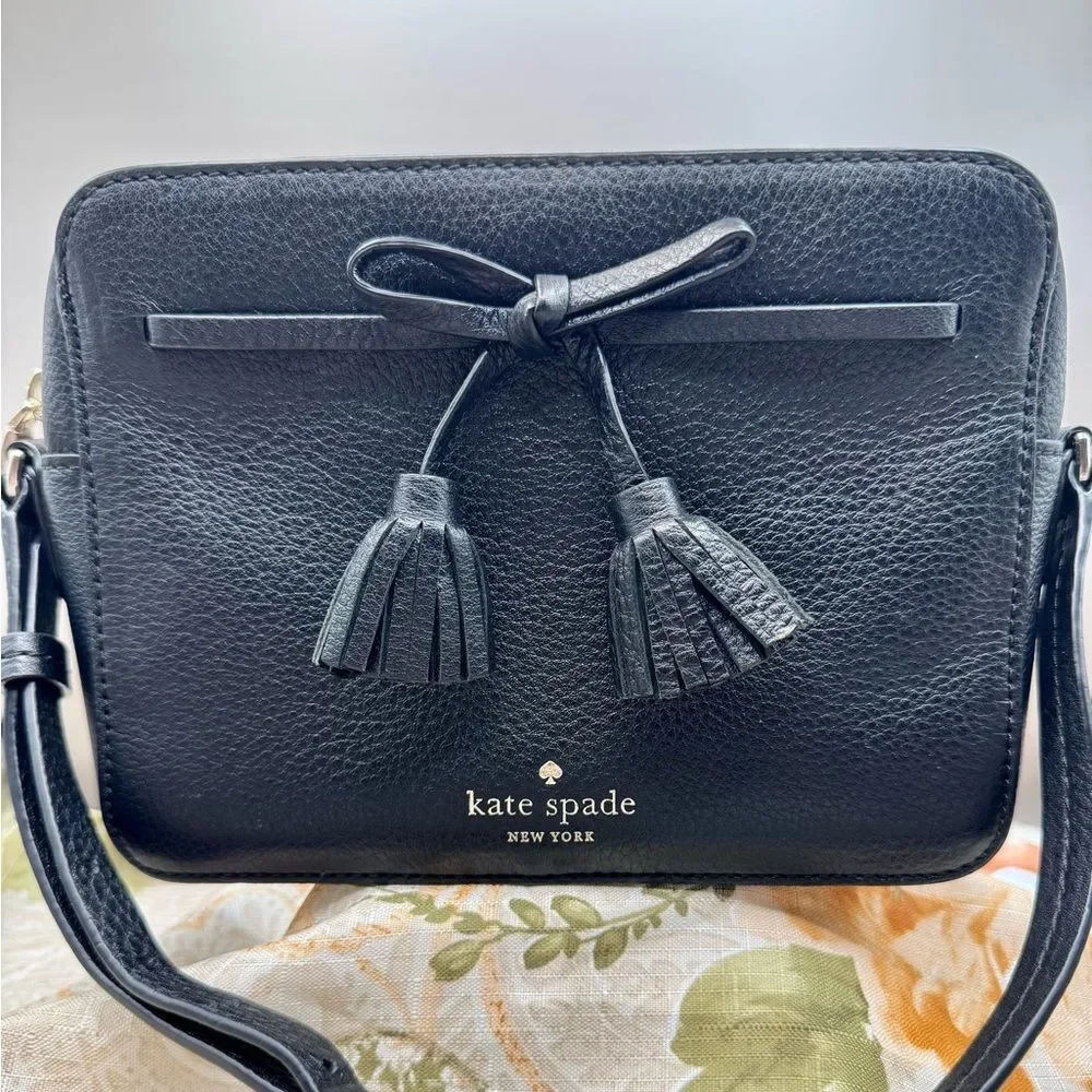 NWOT Kate Spade Hayes Street Black Crossbody